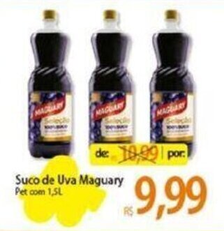 Atacadão Suco de Uva Maguary Pet com 1,5L oferta