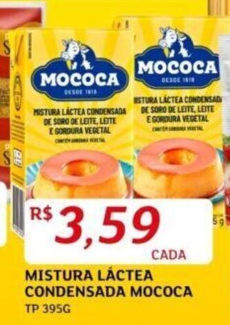 Assaí Atacadista MISTURA LÁCTEA CONDENSADA MOCOCA TP 395G oferta