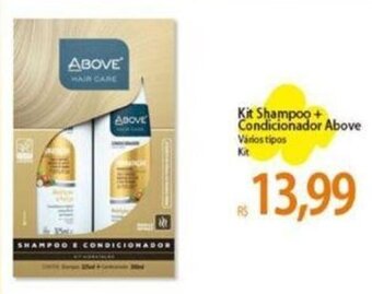 Atacadão Kit Shampoo+ Condicionador Above Vários tipos oferta