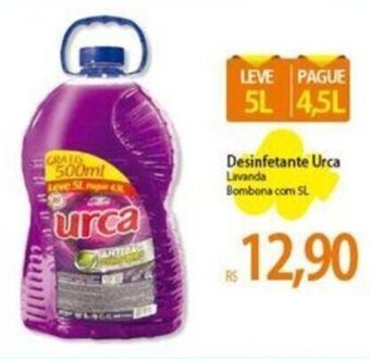 Atacadão Desinfetante Urca Lavanda Bombona com 5L oferta