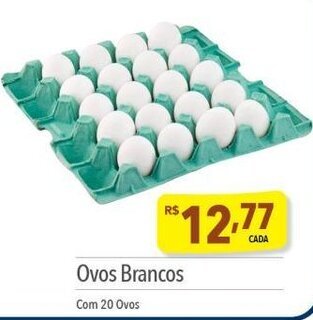Supermercados Condor Ovos Brancos Com 20 Ovos oferta