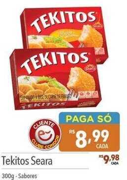 Tekitos Seara 300g-Sabores