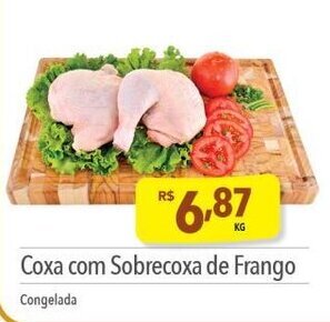 Supermercados Condor Coxa com Sobrecoxa de Frango oferta