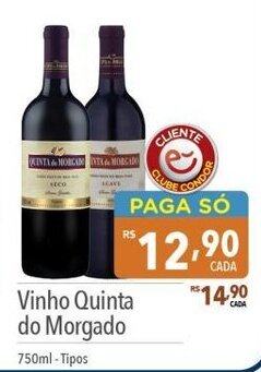 Supermercados Condor Vinho Quinta do Morgado 750ml-Tipos oferta