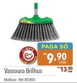 Supermercados Condor Vassoura Brilhus oferta