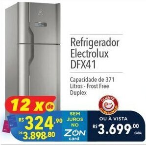Supermercados Condor Refrigerador Electrolux DFX41 oferta