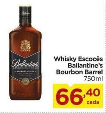 Whisky Escocês Ballantine's Bourbon Barrel 750ml