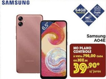 Carrefour Samsung A04E oferta