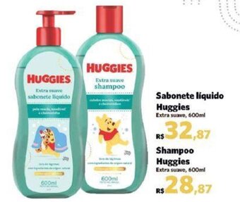 Sam's Club Sabonete líquido Huggies Extra suave, 600ml oferta