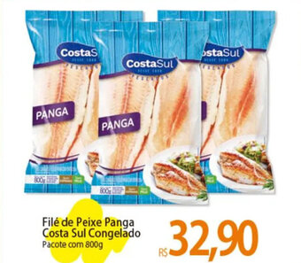 Atacadão Filé de Peixe Panga Costa Sul Congelado Pacote com 800g oferta