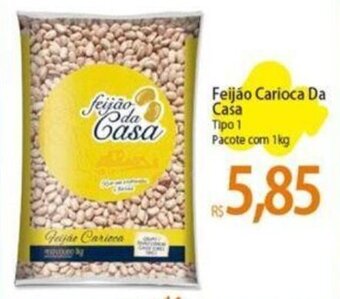 Atacadão Feijão Carioca Da Casa Tipo 1 Pacote com 1kg oferta
