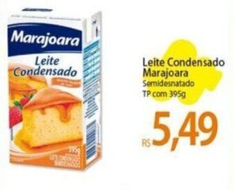 Leite Condensado Marajoara Semidesnatado TP com 395g