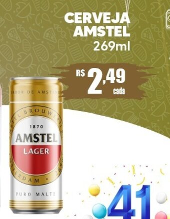 Supermercado Precito CERVEJA AMSTEL 269ml oferta