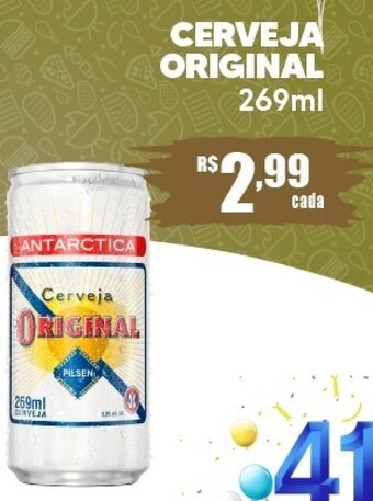 CERVEJA ORIGINAL 269ml