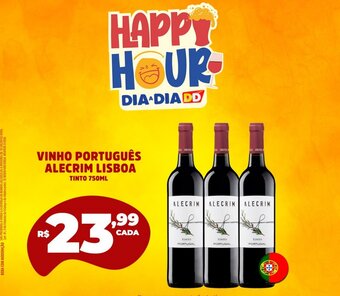 VINHO PORTUGUÊS ALECRIM LISBOA TINTO 750ML