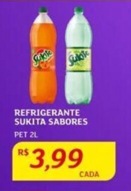 Assaí Atacadista REFRIGERANTE SUKITA SABORES PET 2L oferta