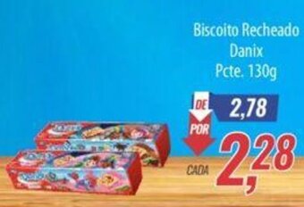 Supermercados BH Biscoito Recheado Danix Pcte. 130g oferta