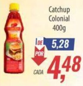 Supermercados BH Catchup Colonial 400g oferta