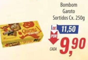 Bombom Garoto Sortidos Cx. 250g