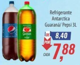 Supermercados BH Refrigerante Antarctica Guaraná/ Pepsi 3L oferta