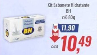 Kit Sabonete Hidratante BH c/6 80g