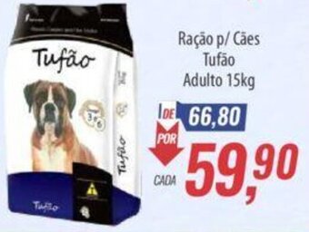 Ração p/ Cães Tufão Adulto 15kg