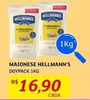 Assaí Atacadista MAIONESE HELLMANN'S DOYPACK 1KG oferta