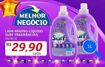 Assaí Atacadista LAVA-ROUPAS LÍQUIDO SURF FRAGRÂNCIAS GALÃO 5L oferta