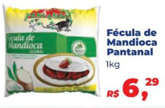 Fécula de Mandioca Pantanal 1kg
