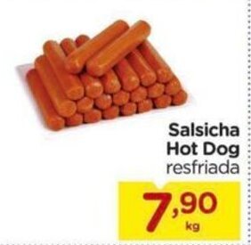 Carrefour Salsicha Hot Dog resfriada oferta