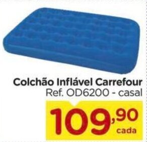 Carrefour Colchão Inflável Carrefour oferta