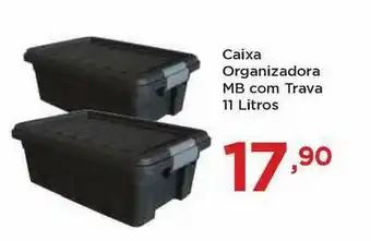 Caixa Organizadora Mb Com Trava 11L