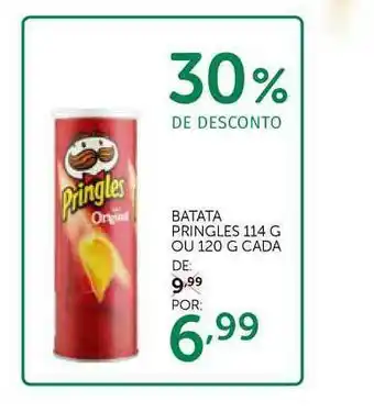 Super Nosso Batata Pringles 30% De Desconto 120g cada oferta