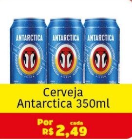 Royal Supermercados Cerveja Antarctica 350ml oferta