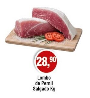 Royal Supermercados Lombo de Pernil Salgado Kg oferta