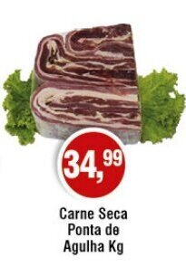 Royal Supermercados Carne Seca Ponta de Agulha Kg oferta