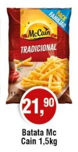Royal Supermercados Batata Mc Cain 1,5kg oferta