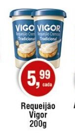 Royal Supermercados Requeijão Vigor 200g oferta