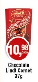 Royal Supermercados Chocolate Lindt Cornet 37g oferta