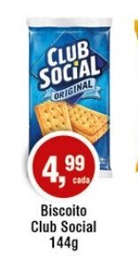 Biscoito Club Social 144g