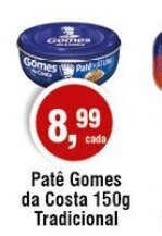 Royal Supermercados Patê Gomes da Costa 150g Tradicional oferta