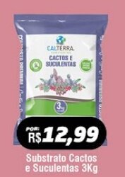 Royal Supermercados Substrato Cactos e Suculentas 3Kg oferta