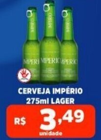 Supermercados Correia CERVEJA IMPÉRIO 275ml LAGER oferta