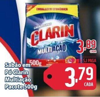 Sabão em Pó Clarin Multiação Pacote 500g