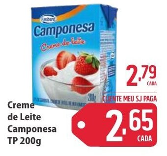 Creme de Leite Camponesa TP 200g