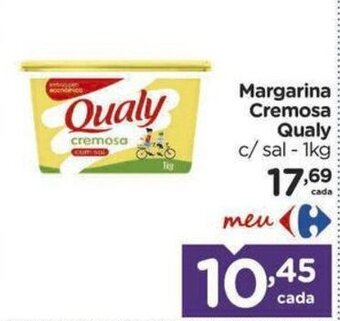Carrefour Margarina Cremosa Qualy c/ sal - 1kg oferta