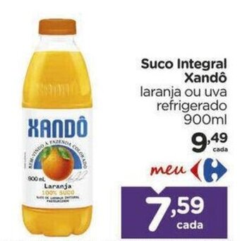 Carrefour Suco Integral Xandô 900ml oferta