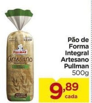 Carrefour Pão de Forma Integral Artesano Pullman 500g oferta