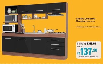 Cozinha Compacta Monalisa | Cód: 40581