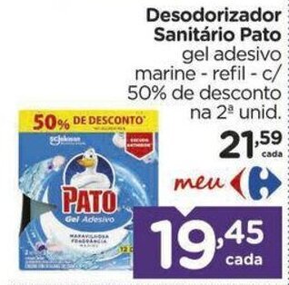 Carrefour Desodorizador Sanitário Pato oferta